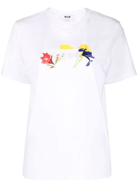 Shop MSGM Sales T-shirts: T-shirts MSGM, short sleeves, crew-neck, regular fit.

Composition: 100% cotton.