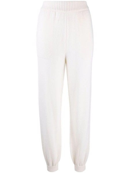 Shop MSGM Sales Pants: Pants MSGM, sportif fit, elastic band on waist, cuff at the bottom, lateral pockets, in fine knitted.

Composition: 70% merinos wool, 30% cashmere,