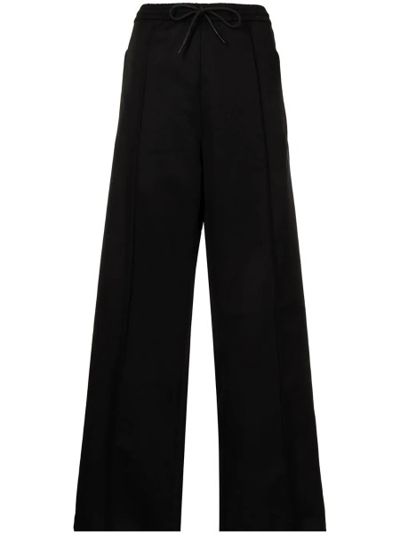 Shop Marni Sales Pants: Pants Marni, regular fit, wide leg, high waist, elastic band on waist, coulisse, lateral pockets, elastic at the bottom of the legs.

Composition: 100% wool.