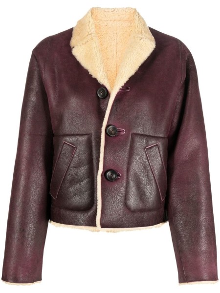 Shop Marni Sales Jackets: Jackets Marni, sheepskin fur, reversible, long sleeves, buttons front closure, lateral pockets, V-neck.

Composition: 100% leather.