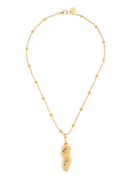 Shop Marni  Bijoux: Bijoux Marni, necklace, in golden metal, midi length.

Composition: 100% metal.
