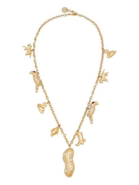 Shop Marni  Bijoux: Bijoux Marni, necklace, in metal and crystals.