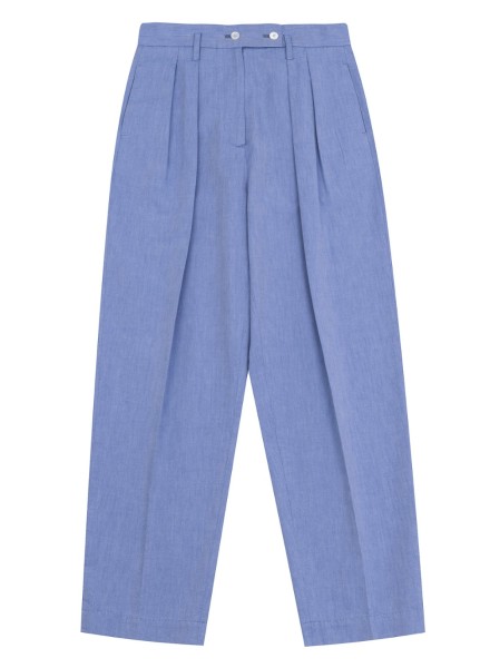 Shop Tela Sales Pants: Pants Tela, high waist, button and zip closure, pence on front, lateral and back pockets, length at the ankle.

Composition: 100% cotton.