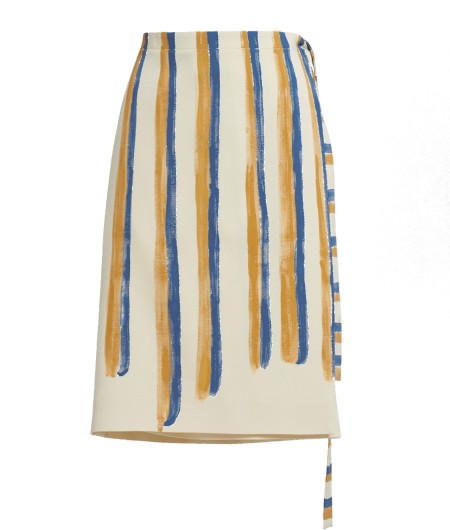 Shop Marni Sales Skirts: Skirts Marni, midi, in grain de poudre wool, regular waist, wrap skirt, button and lace inside, viscose lining inside, hand made draw.

Composition: 100% wool.