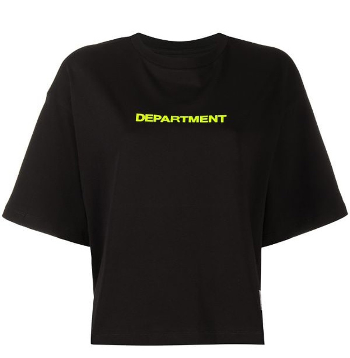 shop Department 5 Sales T-shirts: T-shirts Department 5, modello corto e largo, manica corta, girocollo, scritta sul davanti fluorescente.

Composizione: 100% cotone. number 1843