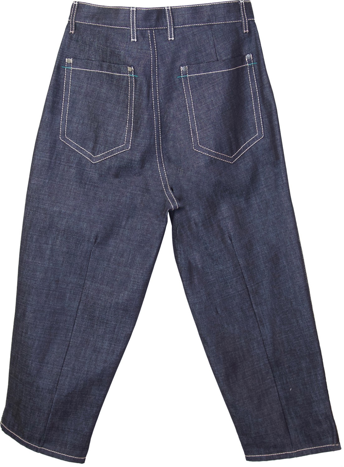 shop Marni  Pantaloni: Pantalone Marni, jeans, modello oversize, colore indigo, quattro tasche, chiusura con cerniera e bottoni, cuciture a contrasto.

composizione: 100% cotone number 1182
