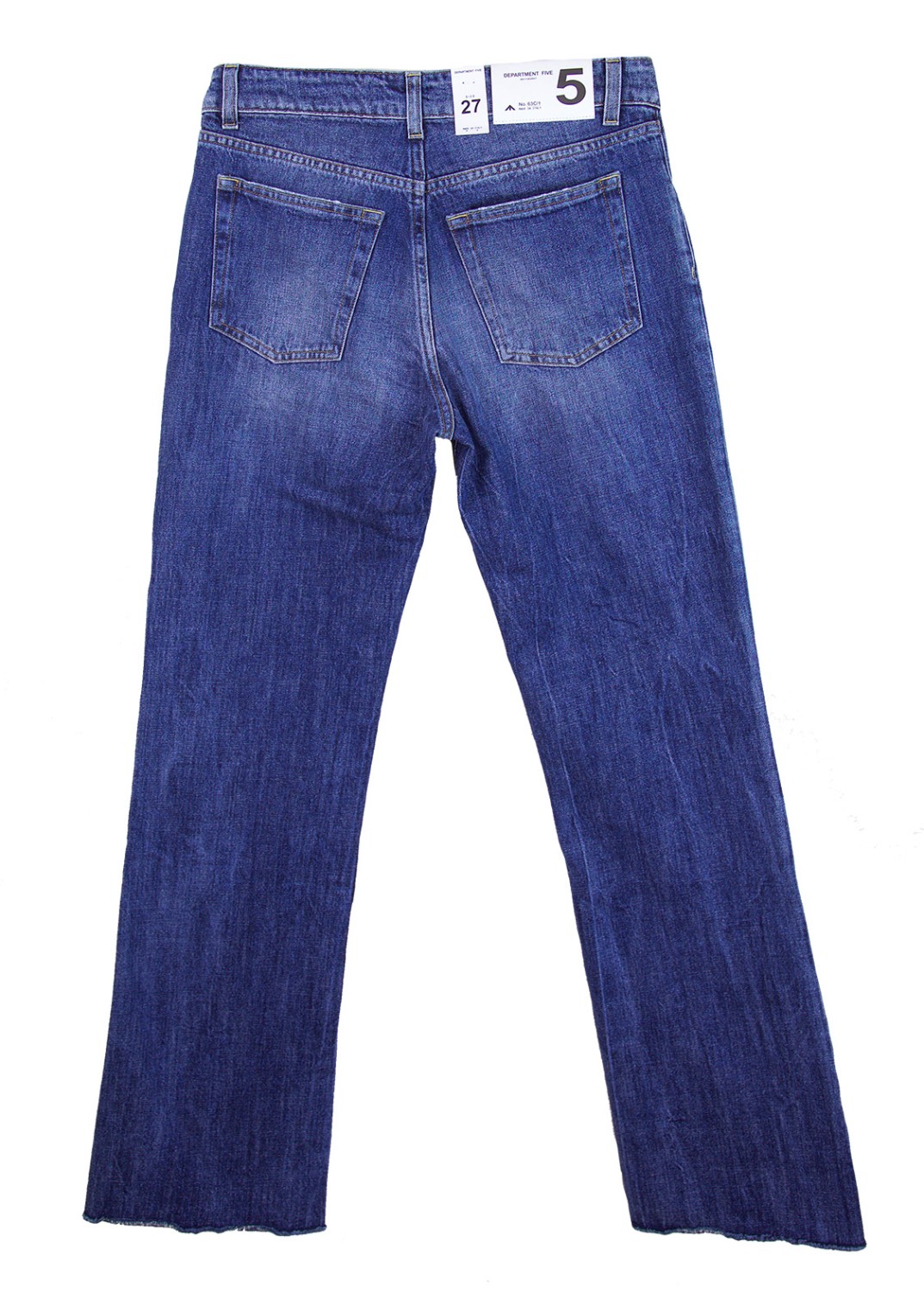 shop Department 5 Saldi Pantaloni: Pantalone jeans Department 5, modello stretto con zampa d'elefante, quattro tasche, vita regolare.

Composizione: 100% cotone. number 961