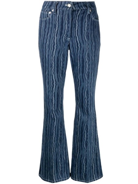 Shop Marni  Pantaloni: Pantaloni Marni, denim, modello svasato, vita regolare, tasche anteriori e posteriori, chiusura frontale con zip e bottone.

Composizione: 100% cotone.