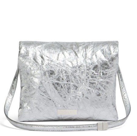 Shop Marni  Bags: Bags Marni, shoulder model, small dimension, metallic effect, fastening closure, shoulder strap, unique pocket.