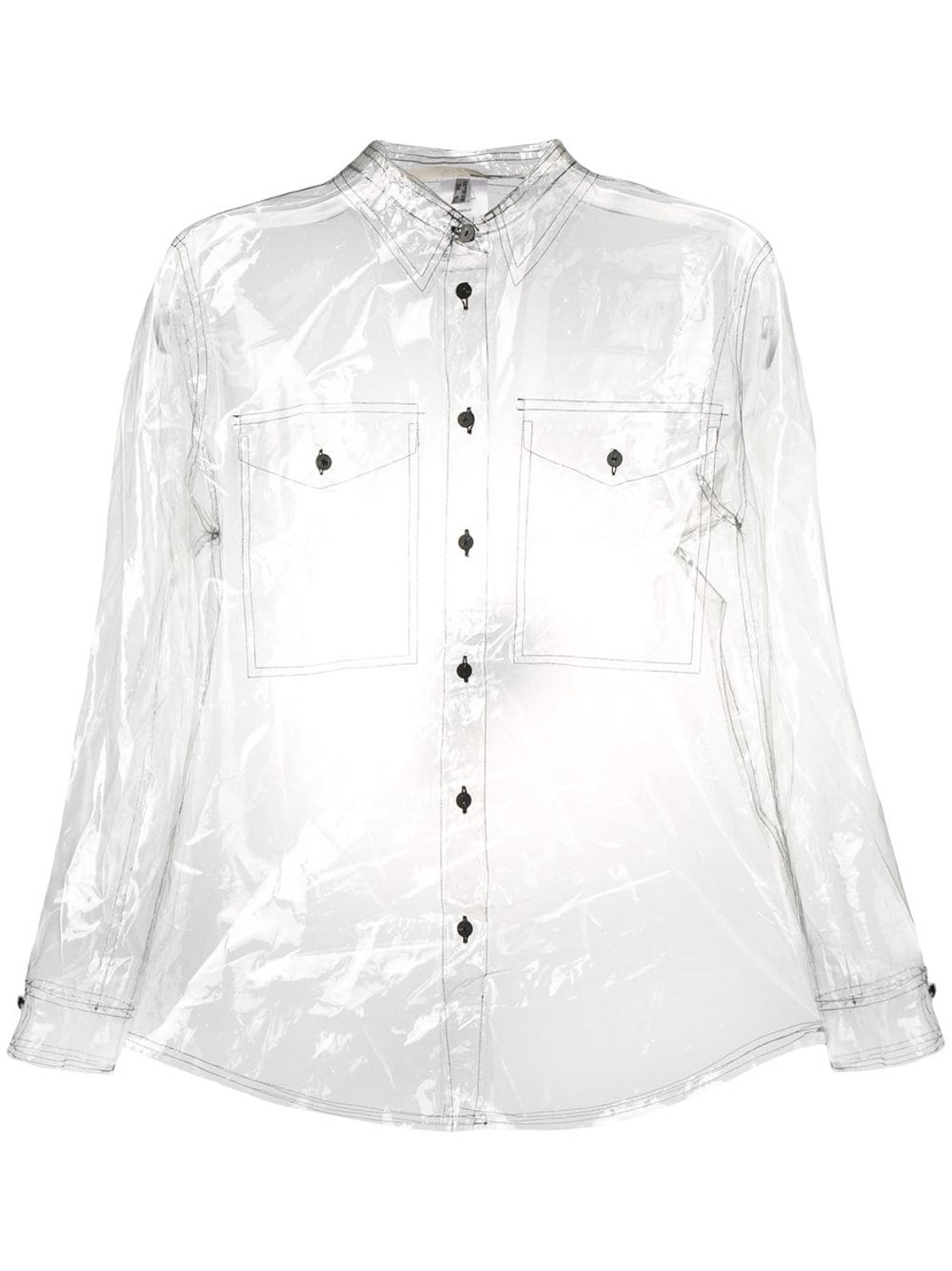 shop Tela  Camicie: Camicia Tela, modello classico,  manica lunga, in tessuto trasparente.

Composizione: 100% poliuretano. number 1338