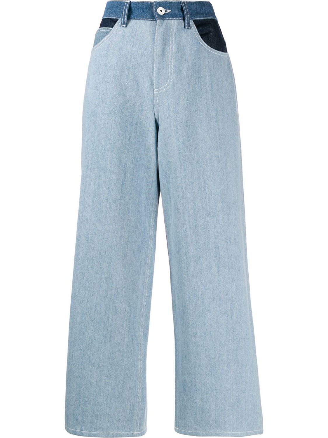 shop Marni Saldi Pantaloni: Pantalone Marni, jeans, modello ampio, tasche davanti e dietro, dettagli a contrasto di colore, zip e bottone a chiusura davanti.

Composizione: 100% cotone. number 1617