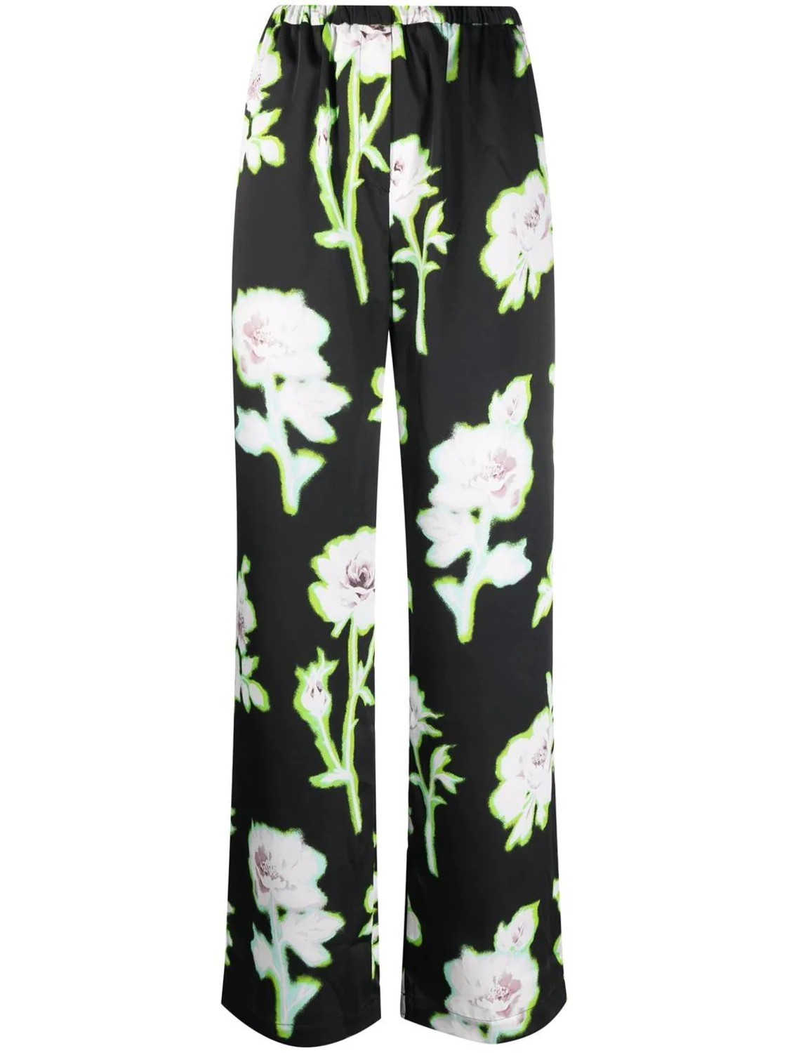 shop MSGM Saldi Pantaloni: Pantaloni MSGM, gamba ampia, elastico in vita, tasche laterali, stampa fiori pixel.

Composizione: 100% poliestere. number 2236
