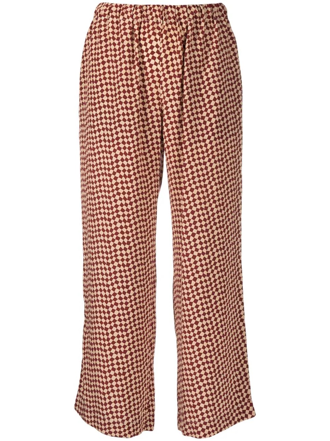 shop Marni  Pantaloni: Pantaloni Marni, modello cropped, elastico in vita, fit morbido.

Composizione: 100% seta. number 2303