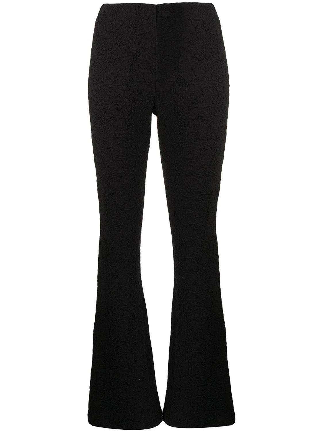 shop MSGM  Pantaloni: Pantaloni MSGM, fit aderente, vita alta, svasati, chiusura con zip laterale, finitura in rilievo.

Composizione: 75% cotone, 25% poliammide. number 2313