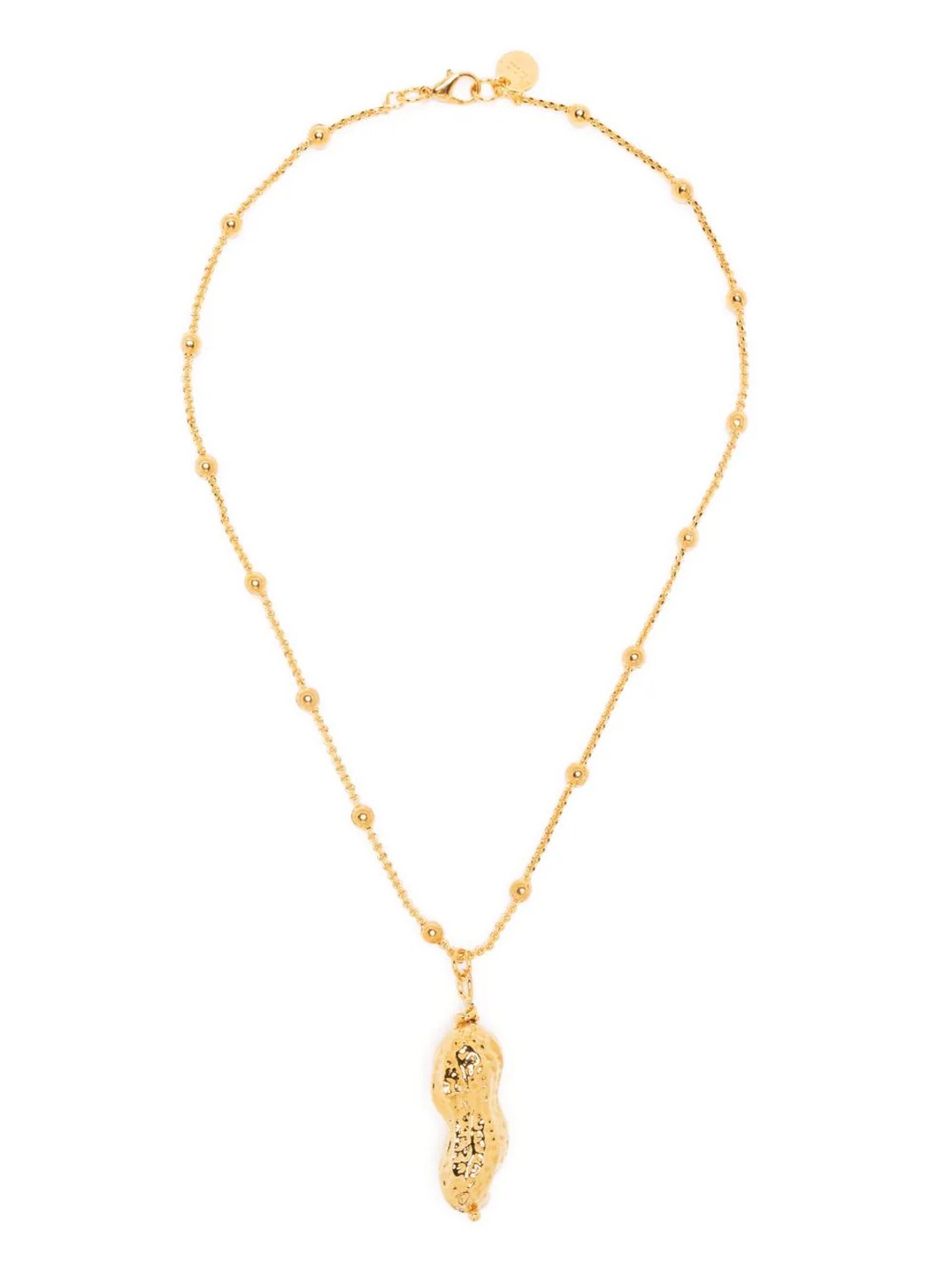 shop Marni  Bijoux: Bijoux Marni, collana, pendente, con nocciolina, in metallo dorato, media lunghezza.

Composizione: 100% metallo. number 2619