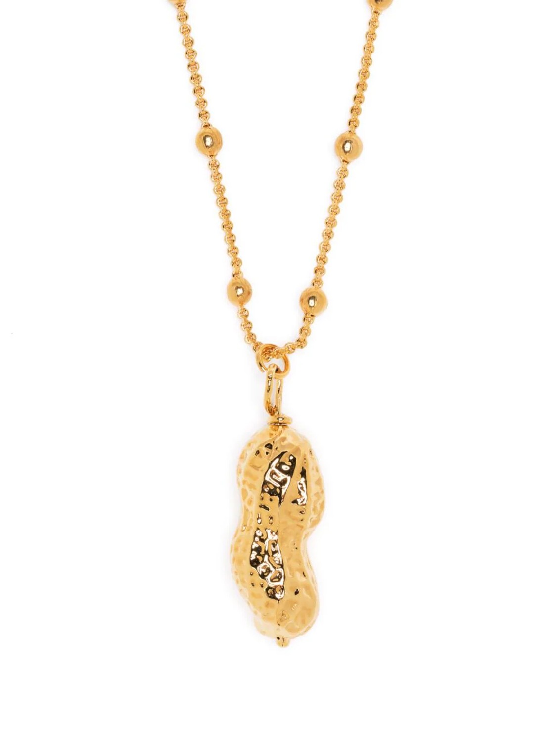 shop Marni  Bijoux: Bijoux Marni, collana, pendente, con nocciolina, in metallo dorato, media lunghezza.

Composizione: 100% metallo. number 2619