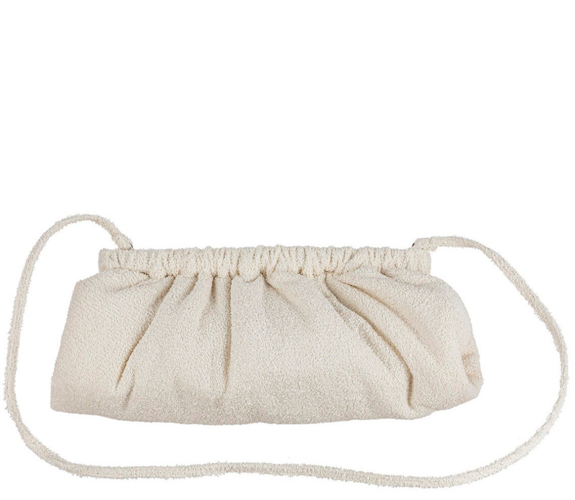 shop Zilla Sales Borse: Borse Zilla, small towel pillow bag, in tessuto di spugna panna, tracolla, capiente.

Composizione: 100% cotone.
Dimensione: L 46 cm, A 19 cm, P 13 cm. number 2054