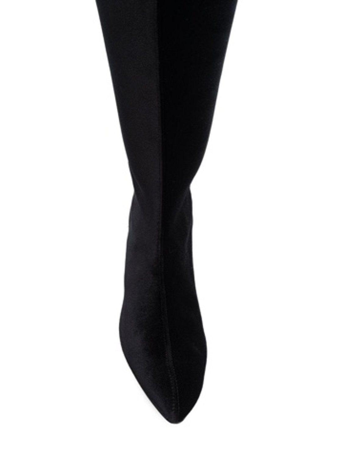 shop Gia Couture  Scarpe: Stivali Gia Couture, in tessuto tecnico, lunghezza sopra al ginocchio, tacco rosso a contrasto.

Composizione: 100% tessuto tecnico.
Tacco: 3 cm. number 1377