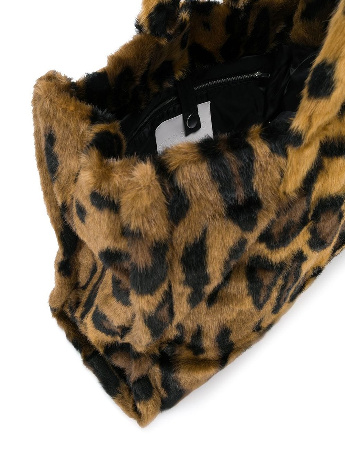 shop Stand Studio  Borse: Borsa Stand, tote bag, in eco pelliccia leopardata, chiusura con bottone, piccola tasca con zip interna.

Composizione: 100% poliestere. number 1595