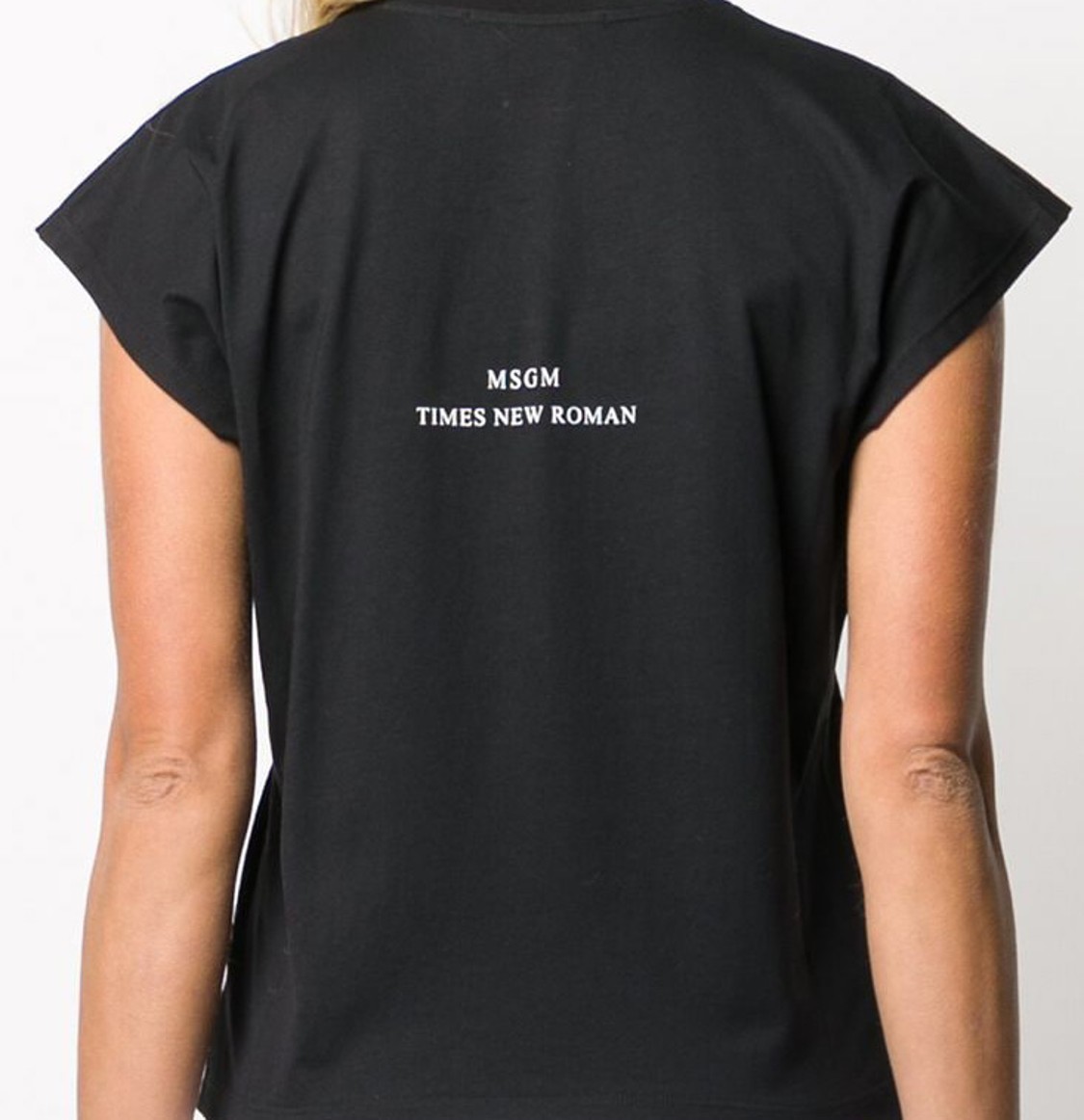 shop MSGM Saldi T-shirts: T-shirt MSGM, stampa davanti, maniche corte, girocollo, scritta e logo dietro, fit regolare.

Composizione: 100% cotone. number 1627