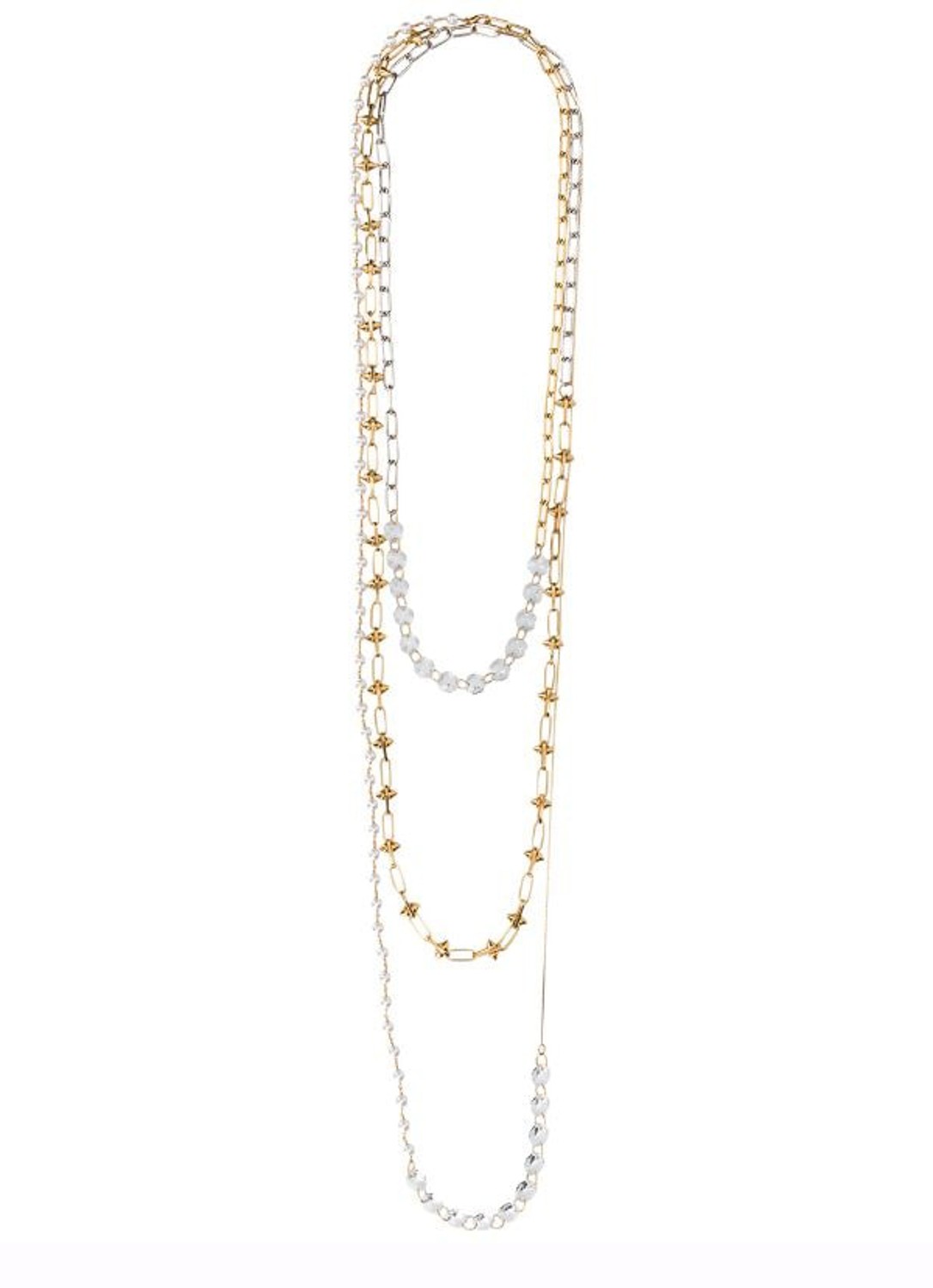 shop Marni  Bijoux: Bijoux Marni, collana a catena, in metallo, perle e vetro.

Composizione: 80% ottone, 20% vetro. number 1720