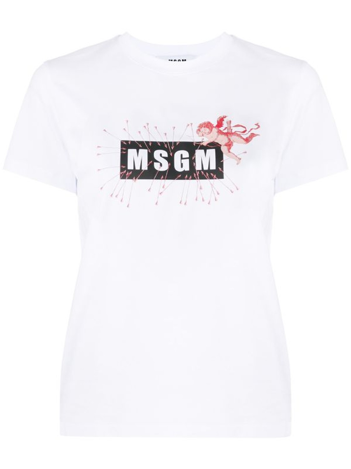 shop MSGM Saldi T-shirts: T-shirts MSGM, fit regolare, manica corta, girocollo, scritta sul davanti.

Composizione: 100% cotone. number 1911