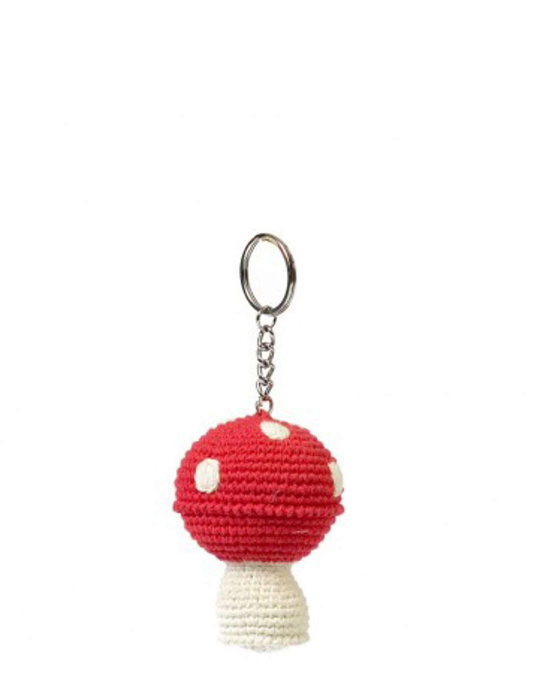 shop Anne Claire Petit  Accessori: Portachiavi Anne Claire Petit, a forma di fungo, in crochet fatto a mano.

Composizione: 100% cotone.
Dimensioni: larxalt 8x8 cm. number 1072