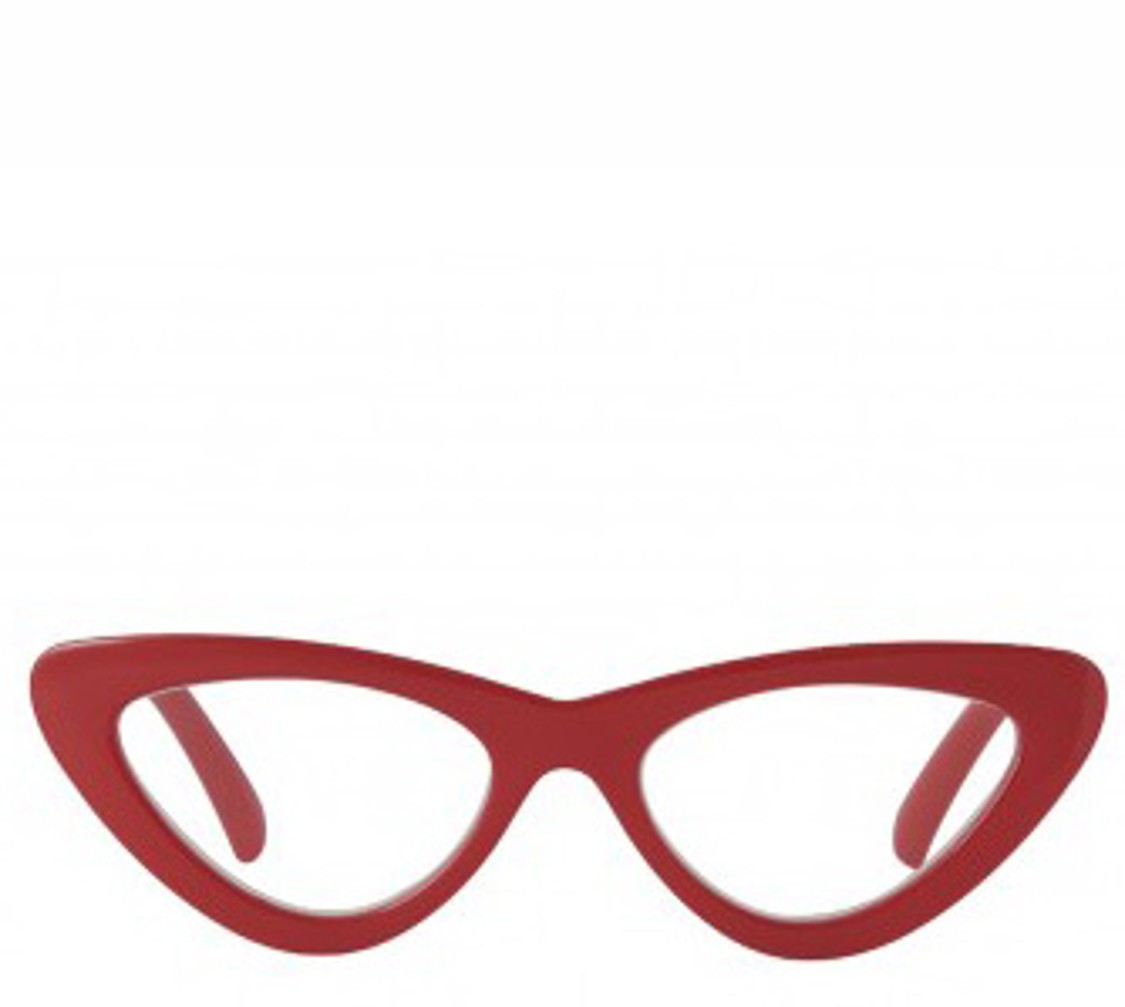 shop Thorberg  Occhiali: Occhiali Thorberg, occhiali da lettura, modello Lolita, rosso.
 number 1803