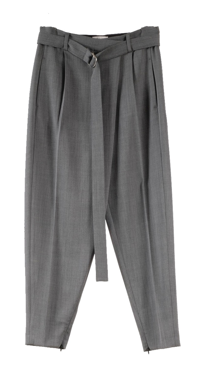 shop Tela Sales Pantaloni: Pantaloni Tela, vita alta, cintura in vita, pence davanti, stretto infondo, tasche laterali.

Composizione: 100%  lana. number 1930