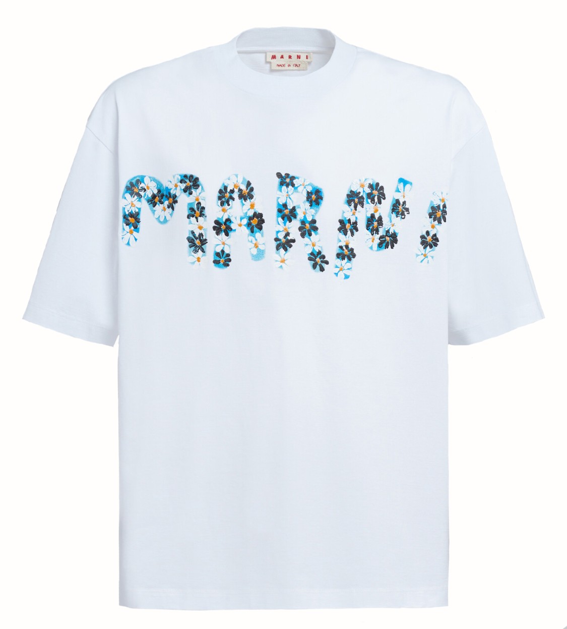 shop Marni  T-shirts: T-shirts Marni, oversize, manica corta, girocollo.

Composizione: 100% cotone. number 2398
